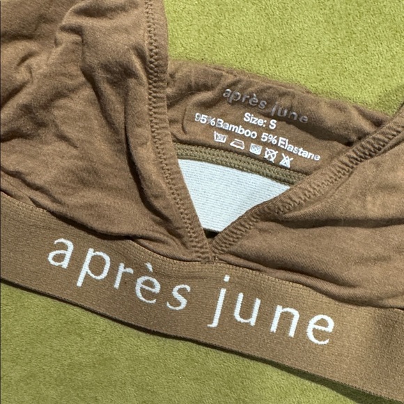 APRES JUNE Bamboo Bralette Small NWOT 133 - Picture 7 of 7